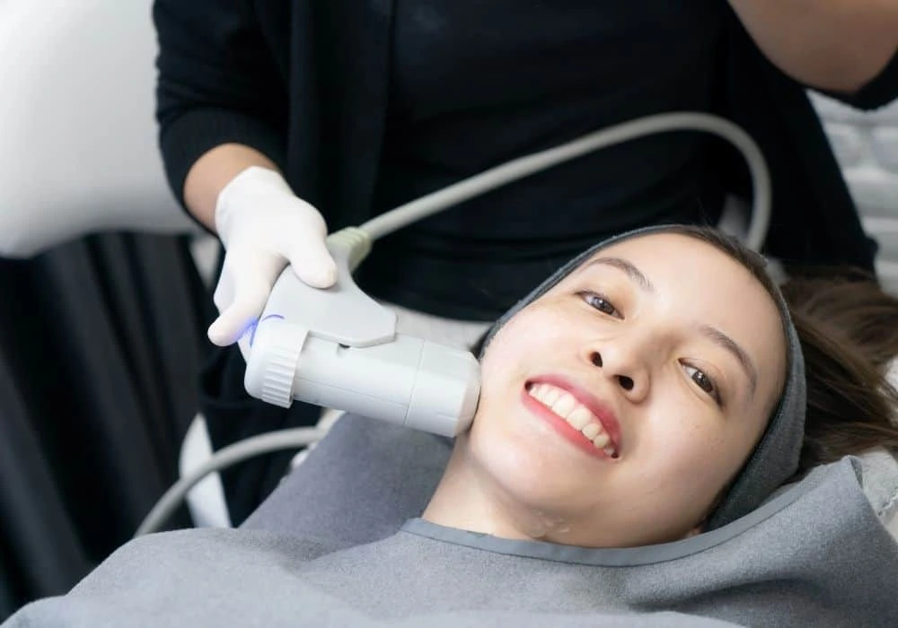 HIFU treatment Kent in progress