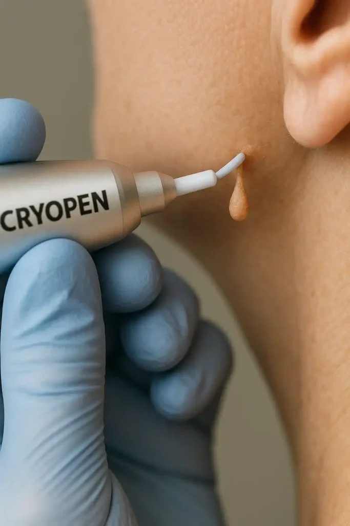 Cryopen for skin tags removal Kent speak to our team today!