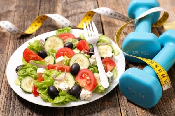 Example of good diet and exercise Kent