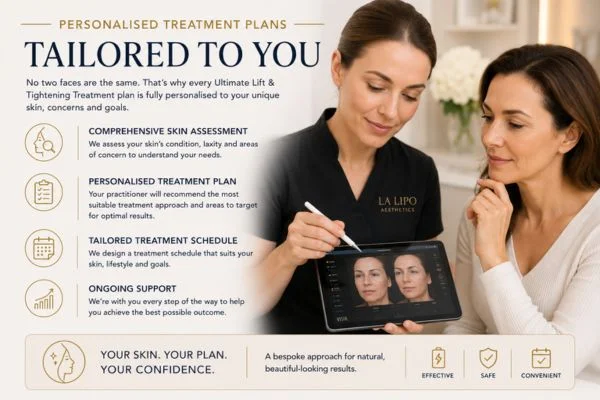 book a consultation about your ultimate lift and tighten treatment Kent