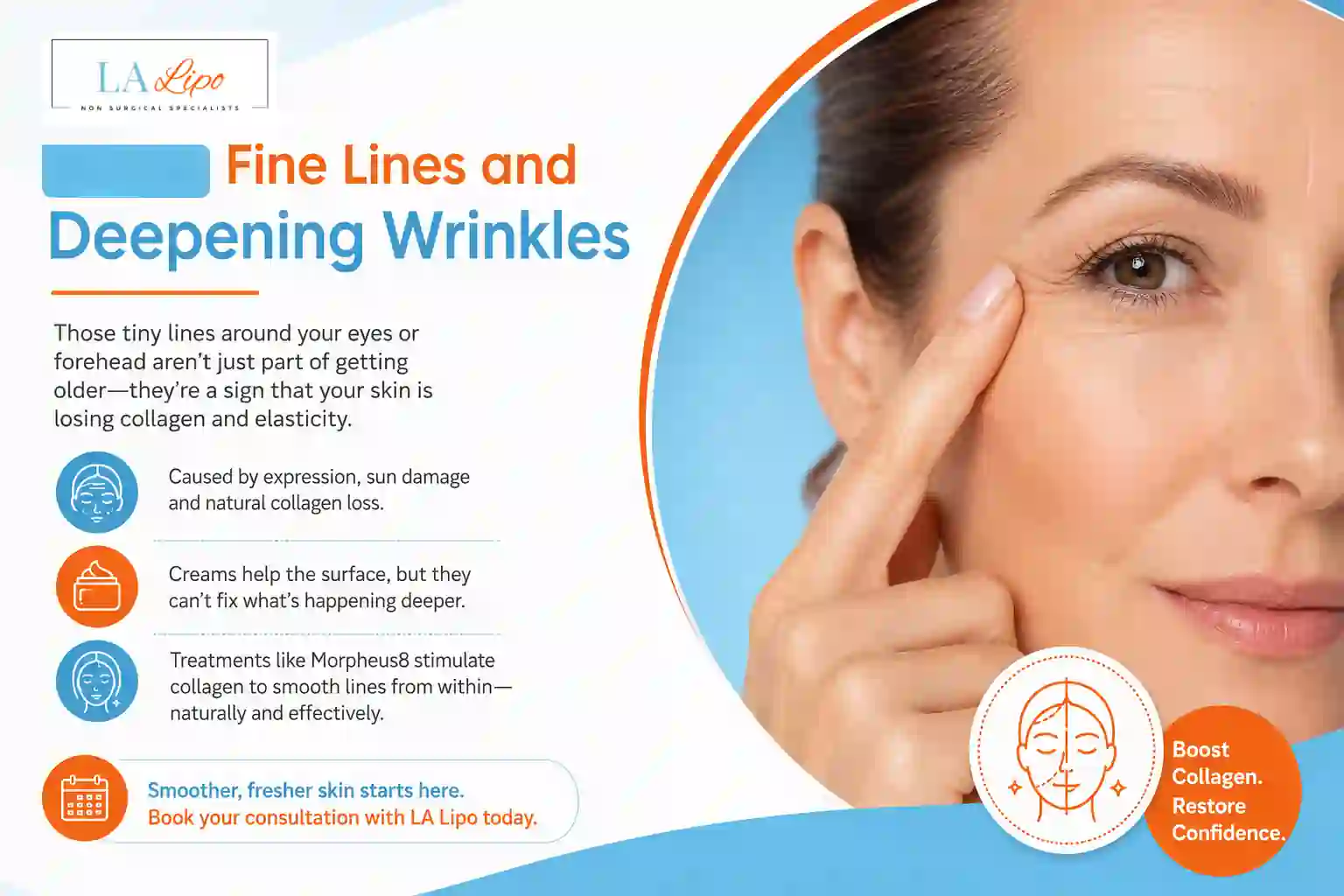 Sign #2: Fine Lines and Deepening Wrinkles Kent