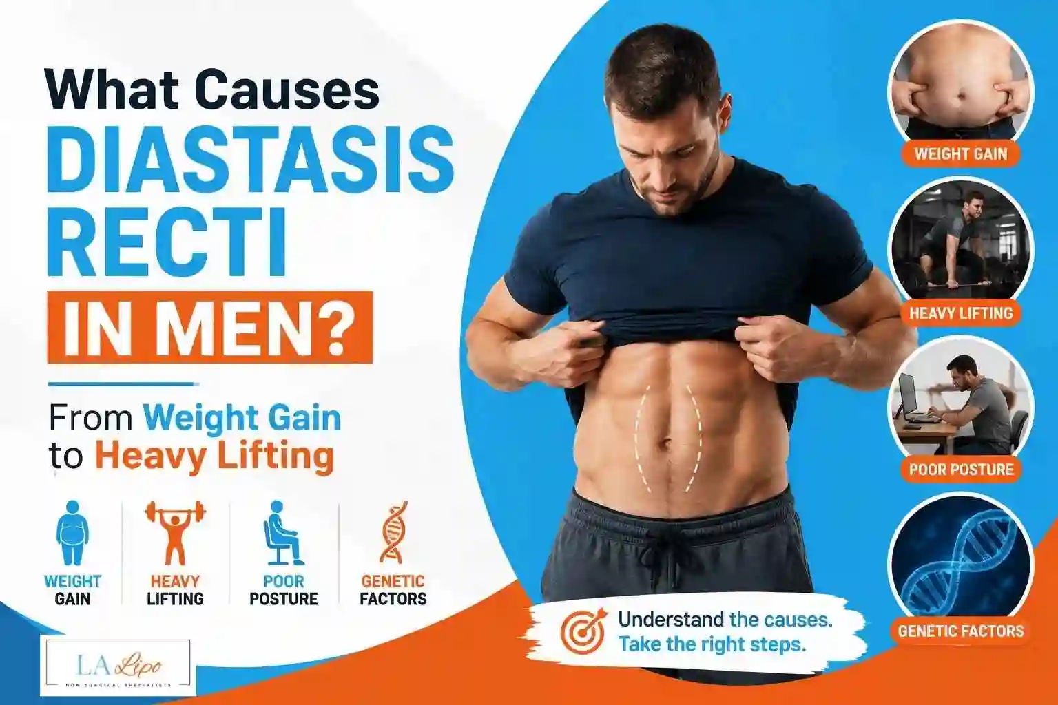 What Causes Diastasis Recti in Men? From Weight Gain to Heavy Lifting Kent